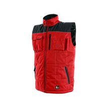 Pánská zimní vesta SEATTLE, červeno-černá, vel. 2XL (1310-001-260-96) Canis Safety