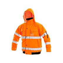 Pánská reflexní bunda LEEDS, zimní, oranžová, vel. 2XL (1110-007-200-96) Canis Safety