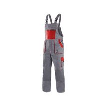 Zahradníky CXS LUXY ROBIN, pánské, šedo-červené, vel. 68 (1030-006-705-68) CXS