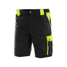 Kraťasy CXS SIRIUS BRIGHTON, pánské, černo-žluté, vel. 58 (1060-001-802-58) CXS