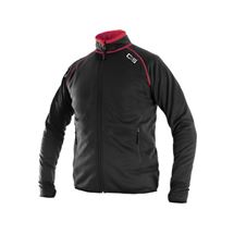 Mikina CXS TORONTO, pánská, černo-červená, vel. 2XL (1520-004-805-96) CXS