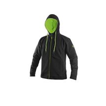 Mikina HARRISON, pánská, černo-zelená, vel. 3XL (1520-010-808-97) Canis Safety