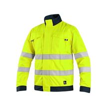 Blůza CXS HALIFAX, výstražná se síťovinou, pánská, žluto-modrá, vel. 60 (1112-008-155-60) CXS