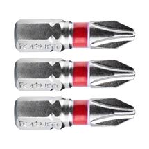 Hrot křížový phillips, sada 3ks, PH 2x25mm, S2 (4741202) FORTUM-KITO