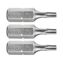 Hrot TORX, sada 3ks, T 10x25mm, S2 (4741410) FORTUM-KITO