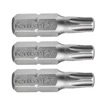 Hrot TORX, sada 3ks, T 27x25mm, S2 (4741427) FORTUM-KITO