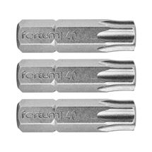 Hrot TORX, sada 3ks, T 40x25mm, S2 (4741440) FORTUM-KITO