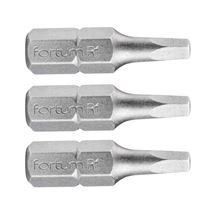 Hrot čtverec sada 3ks, SQ 1x25mm, S2 (4741601) FORTUM-KITO