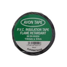 Páska izolační z PVC černá 19mm Avon