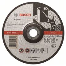 Bosch Dělicí kotouč profilovaný Expert for Inox - Rapido AS 46 T INOX BF, 180 mm, 1,6 mm