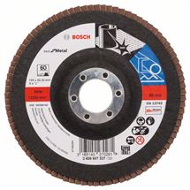 Bosch Lamelový brusný kotouč X571, Best for Metal D = 125 mm; K = 60, rovný