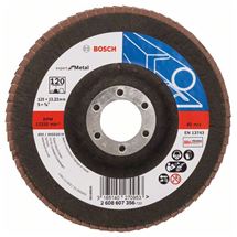 Bosch Lamelový brusný kotouč X551, Expert for Metal D = 125 mm; K = 120; lomený