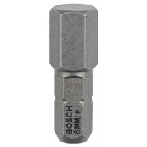 Bosch Šroubovací bit zvlášť tvrdý Extra-Hart HEX 8, 25 mm