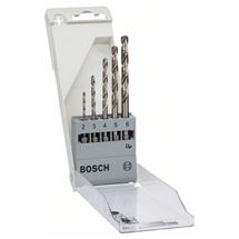Bosch Sada vrtáků do kovu HSS-G, 5dílná, DIN 338 2; 3; 4; 5; 6 mm