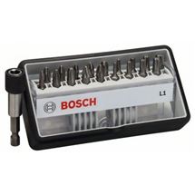 Bosch (18+1)dílná sada šroubovacích bitů Robust Line, L Extra-Hart 25 mm, (18+1)dílná sada