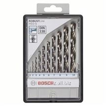 Bosch Sada vrtáků do kovu Robust Line HSS-G, 10dílná, 135° 1; 2; 3; 4; 5; 6; 7; 8; 9; 10 mm, 135°