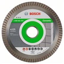 Bosch Diamantový dělicí kotouč Best for Ceramic Extra-Clean Turbo 125 x 22,23 x 1,4 x 7 mm