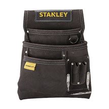 Kožené opaskové pouzdro na nářadí s držákem na kladivo STANLEY