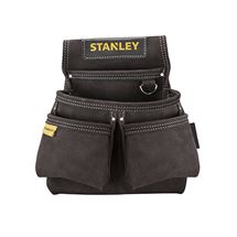 Kožené opaskové pouzdro na nářadí a hřebíky z bůvolí kůže STANLEY