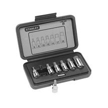 7dílná sada zástrčných šestihranných hlavic 1/2" STANLEY