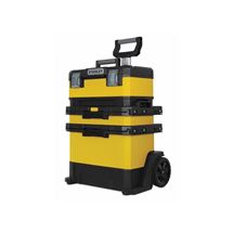 Kovoplastový pojízdný montážní box STANLEY