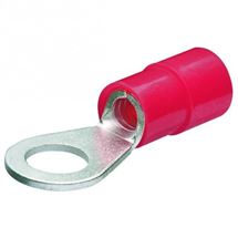 Kabelová oka, kruhová izolovaná, červená/200ks, Knipex