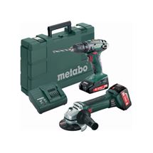 METABO set BS 18 + W 18 sada aku nářadí