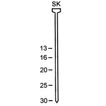 Hřebíky se závěrnými hlavičkami SN 116 NK/1000 SCHNEIDER