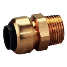 Přímá zástrčková spojka s vnějším závitem GES15 - R1/2"a SCHNEIDER