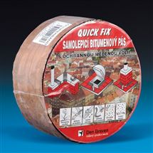 Střešní izolační lemovka / Aluband 75mm hliníková Den Braven