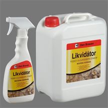 Likvidátor plísní s dlouhodobým účinkem 500ml transp. až nažloutlý Den Braven