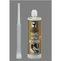 Tekutá kotva bez styrenu / polyesterová pryskyřice bez styrenu 300ml šedá Den Braven