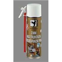 Zimní maxi trubičková nízkoexpanzní pěna do -15°C 500ml žlutá Den Braven